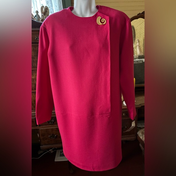 NWT Evan Picone Size10 Petite Women’s Dress Pink 40” Bust Does NOT Stretch - Picture 1 of 6